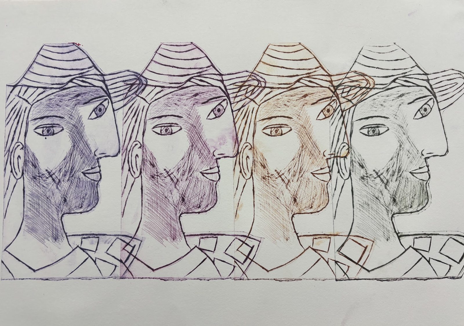 Droge naald Picasso